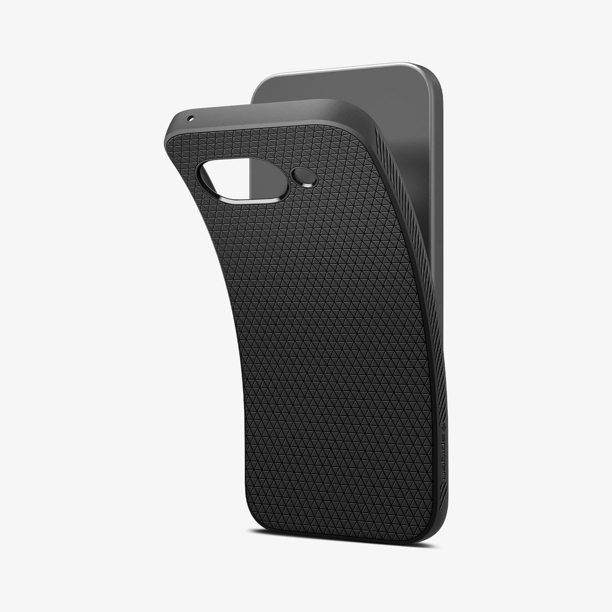 Spigen Liquid Air – Backcover – für Google Pixel 9a, TPU, Schwarz