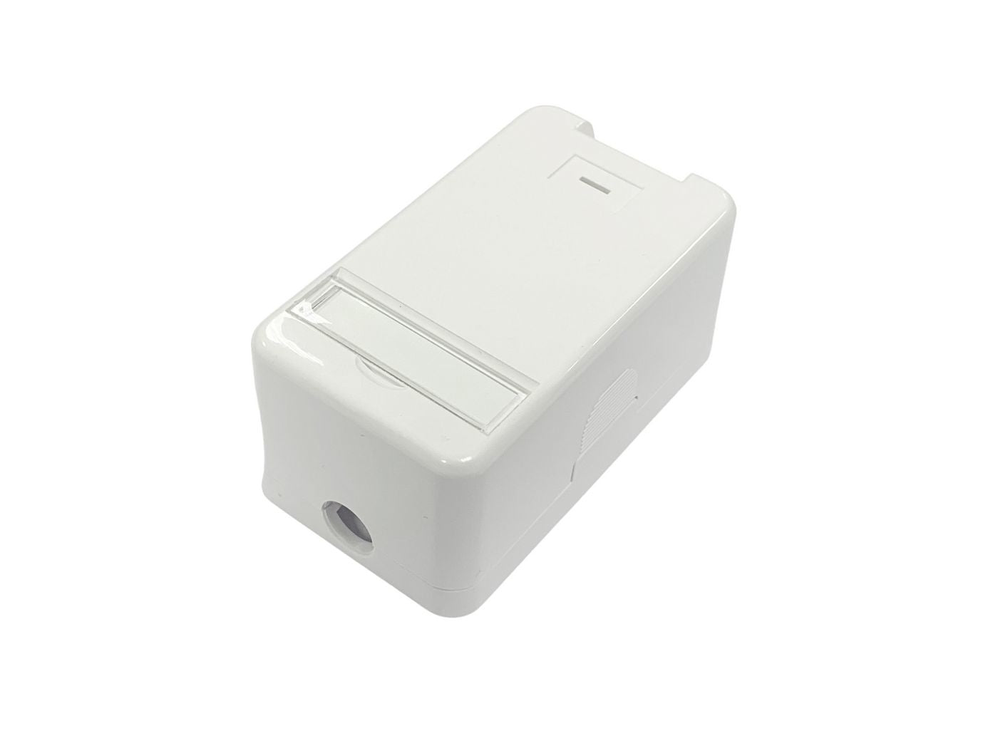Lanview Aufputz-Box, Kunststoff – für 1×RJ45 – weiss