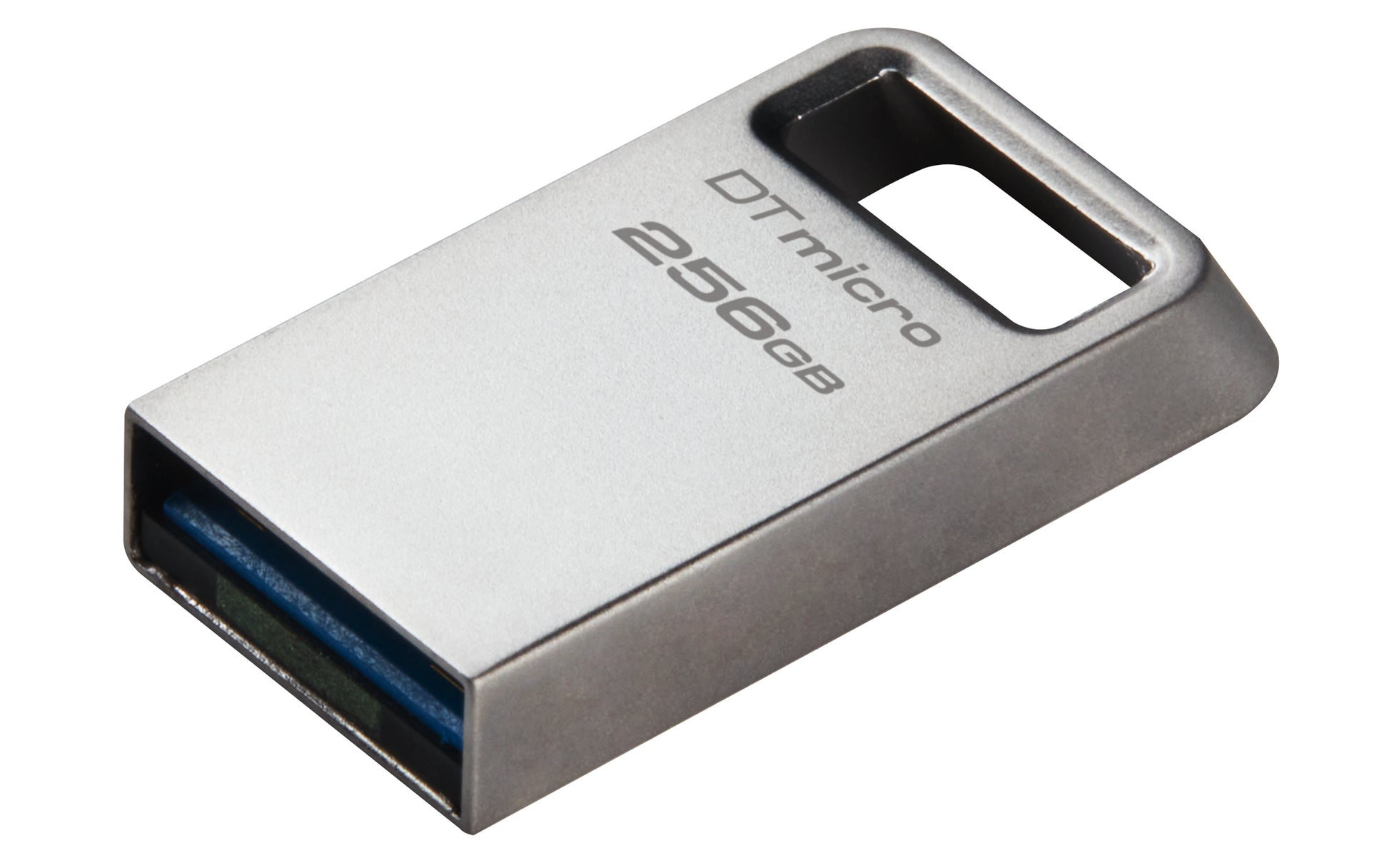Kingston Technology Kingston DT Micro USB-Stick – 256 GB, USB 3.2 Gen 1, Metallgehäuse