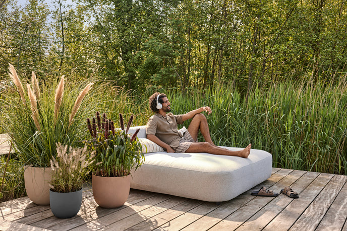 elho Schale – Kunststoff, schwarz – Ø 30 × 25 cm