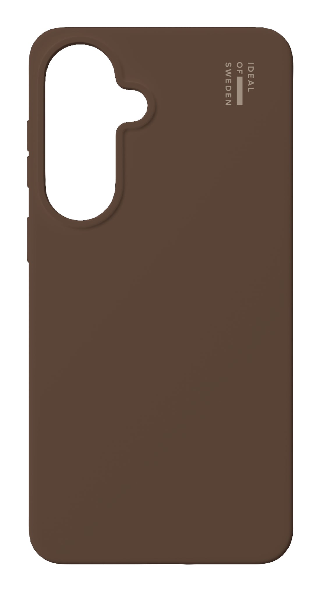 iDeal of Sweden Silicon Cover – Backcover – für Samsung Galaxy S26, Mocha Mousse, bis 2 m Sturzsicher