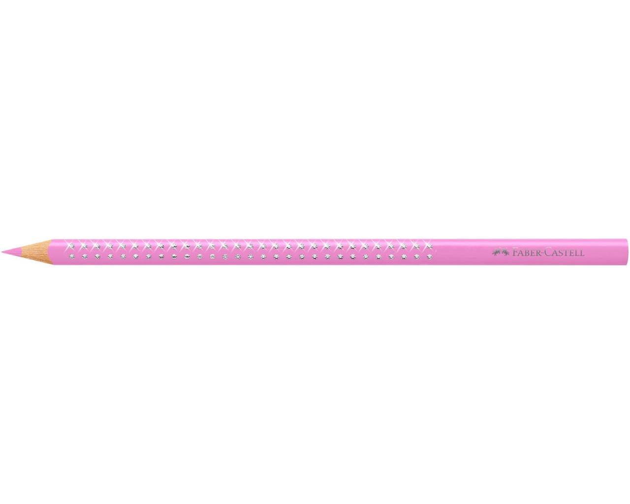 Faber-Castell Aquarellfarbstifte Grip Sparkle – 12 Farben, im Metalletui, Ø 3 mm, dreikantig, FSC
