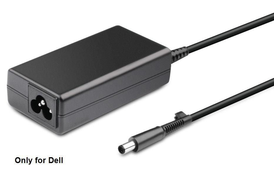 CoreParts Netzteil 65 W (19,5 V, 3,34 A) – Stecker 7,4×5,0 mm – EU-Stecker (Typ C) – für Dell-Laptops