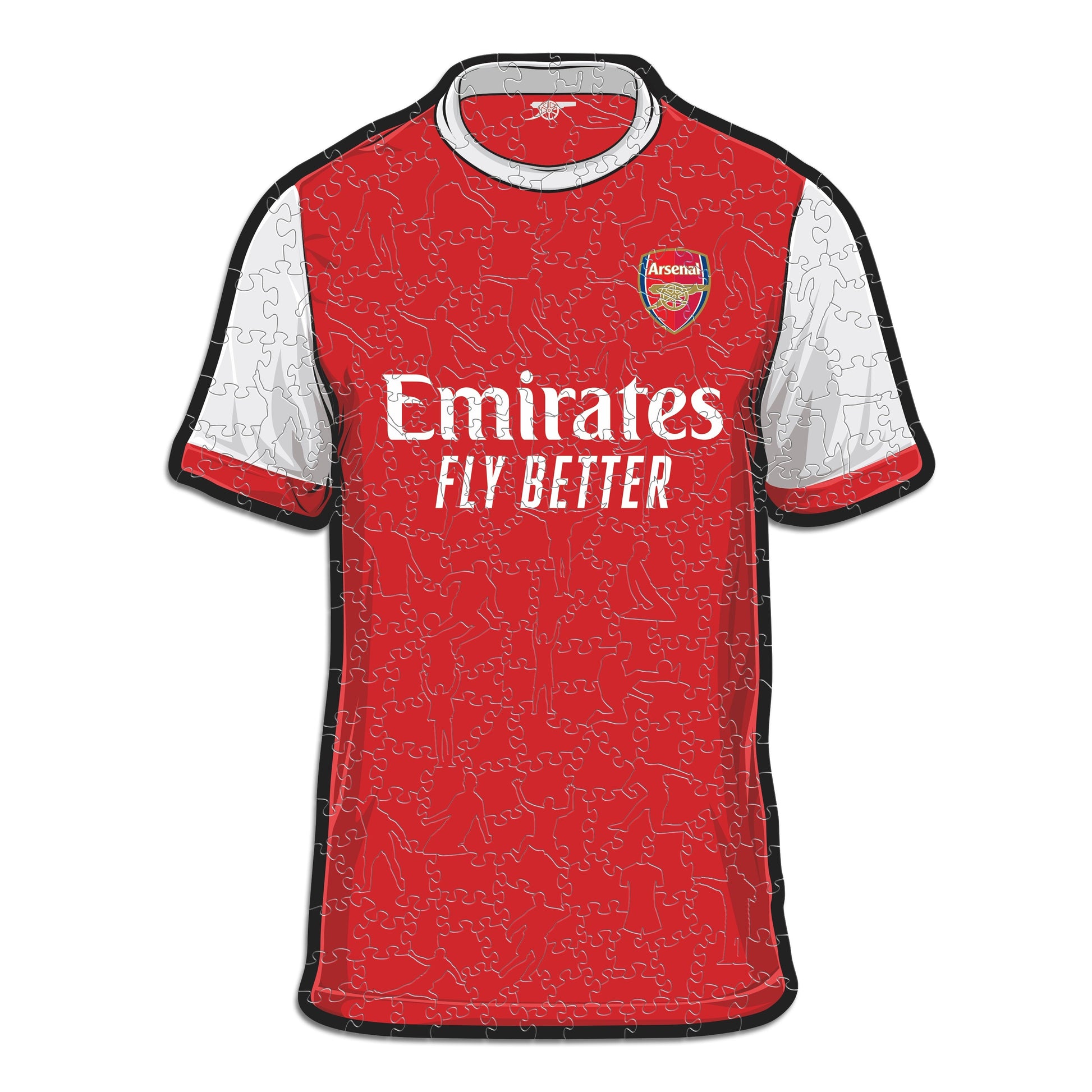 Iconic Puzzles Arsenal FC - Trikot - Logikspiel, ab 10 Jahren