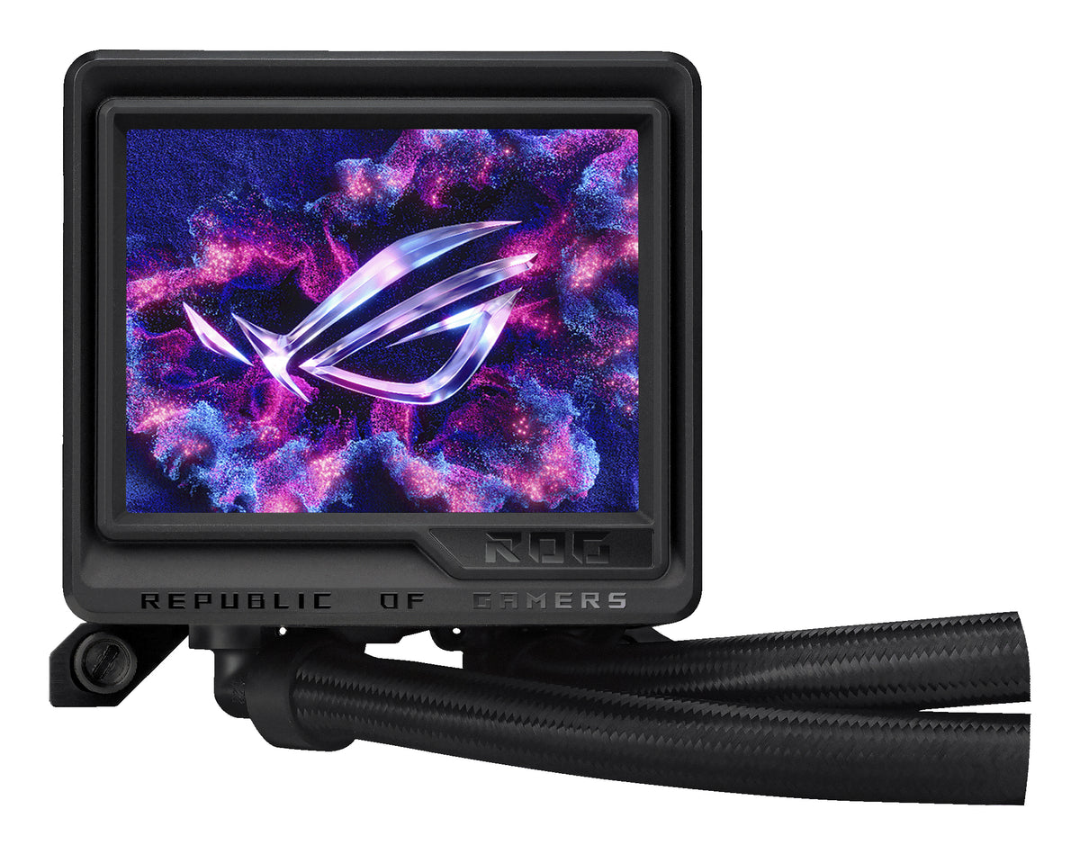 ASUS ROG RYUJIN III 360 – AIO-Kühler – 360 mm, 3×120 mm Lüfter, 3,5" LCD, für AM4, AM5, LGA 1150 und andere