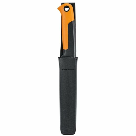 Fiskars X-Series K82 – Erntemesser 150 mm, Edelstahl, feststehend, schwarz, gelb