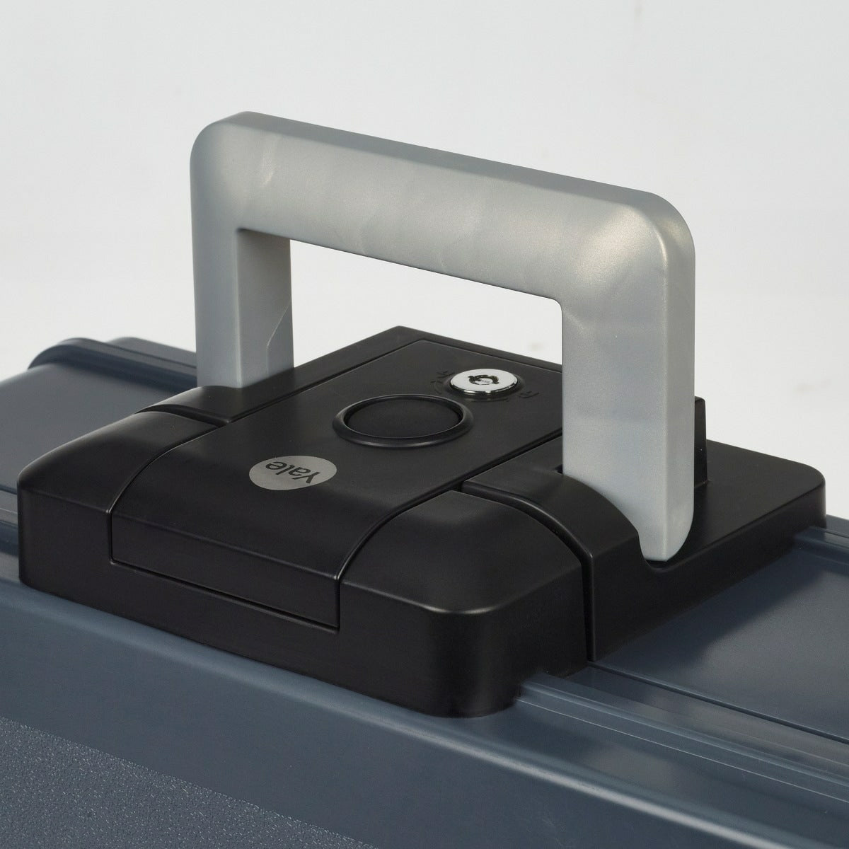 Yale Dokumentenkassette – mit Schlüssel, Kunststoff, schwarz, feuerfest, mit Tragegriff, 354 × 145 × 280 mm