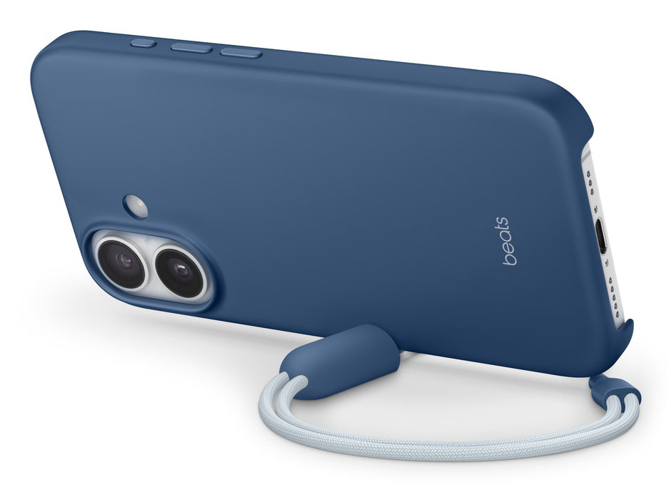 Apple Backcover – für Apple iPhone 17, MagSafe, mit Ständer, Mikrofaser+PC, Bedrock Blue