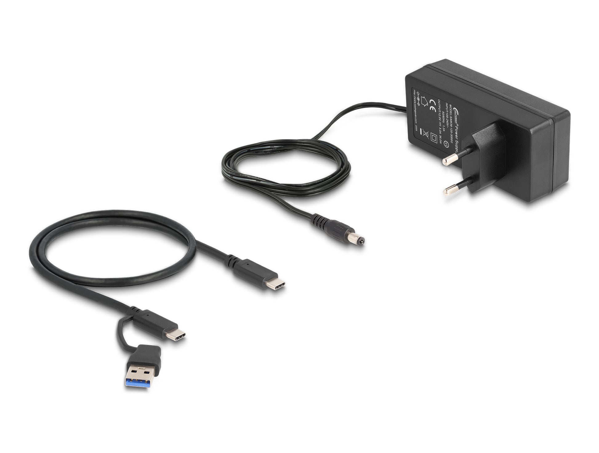 DeLOCK 64248 USB-Hub – USB-C, 3× USB-A, 3× USB-C, für Windows/Mac/ChromeOS