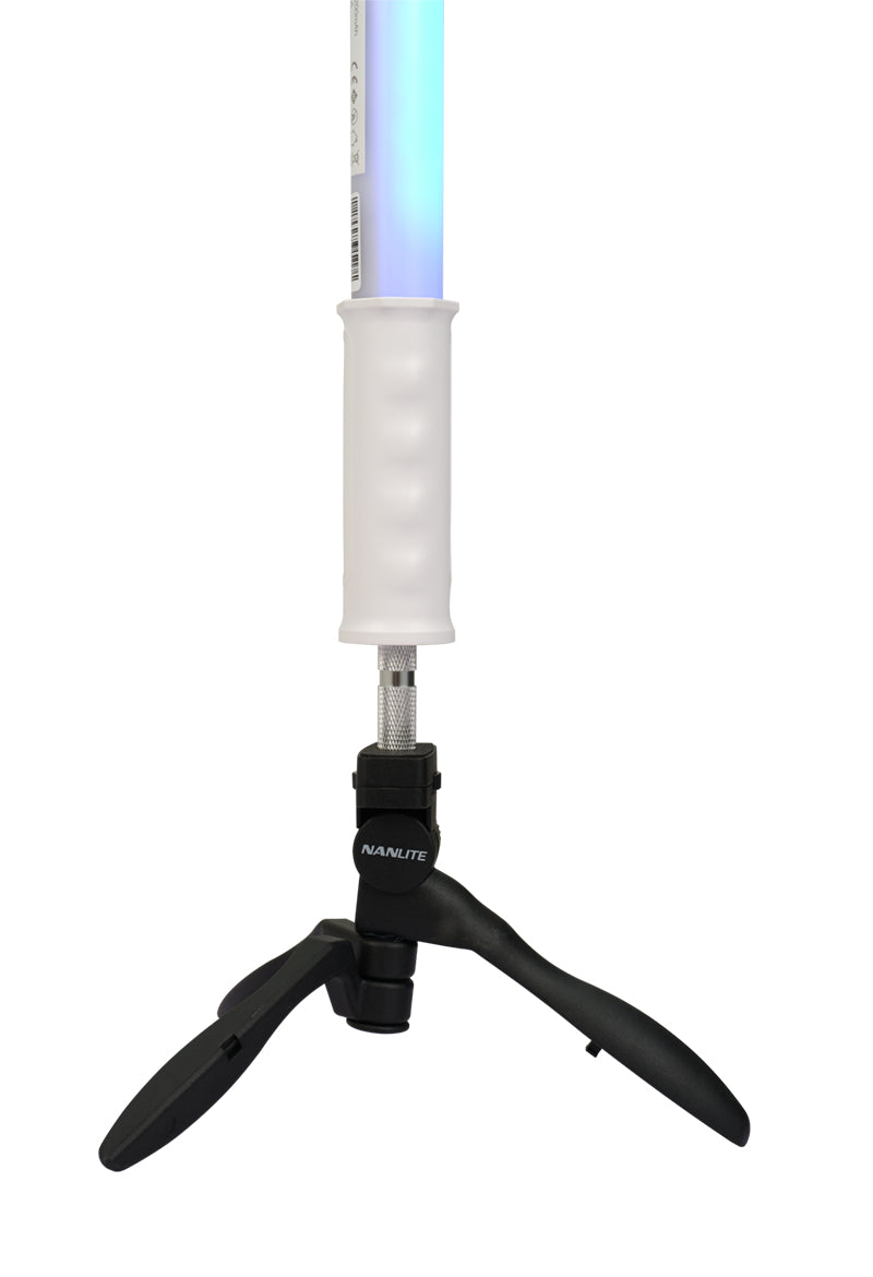 Nanlite LS-FL-T8 Bodenstativ – Edelstahl, 300 × 400 × 300 mm – für Nanlite PavoTube T8-7X und andere – Schwarz