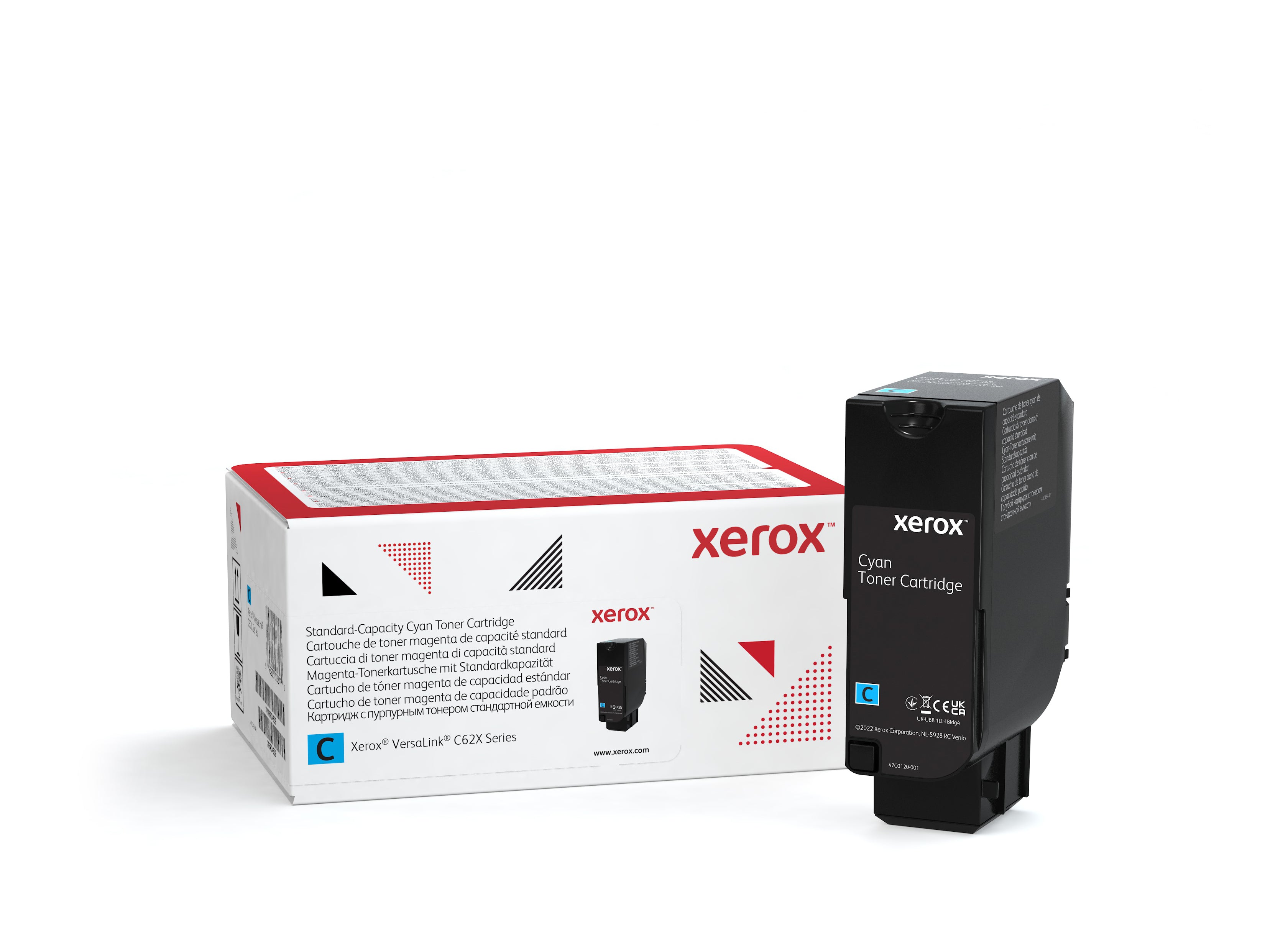 Xerox 006R04621 Cyan Toner – Original – 6'000 Seiten – für Xerox VersaLink C625