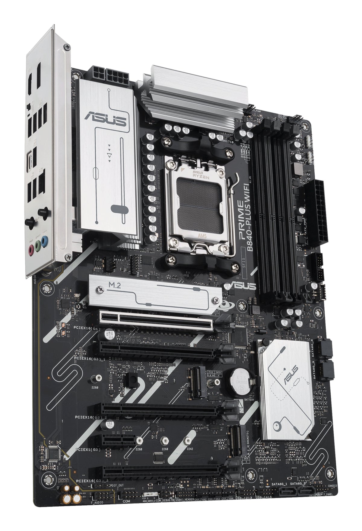 ASUS PRIME B840-PLUS WIFI – Mainboard – AM5, AMD B840, ATX, DDR5