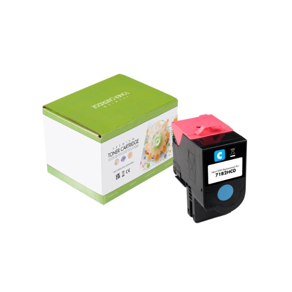 Static Control Components Static Control – Toner 71B2HC0 – cyan, 3500 Seiten – für Lexmark