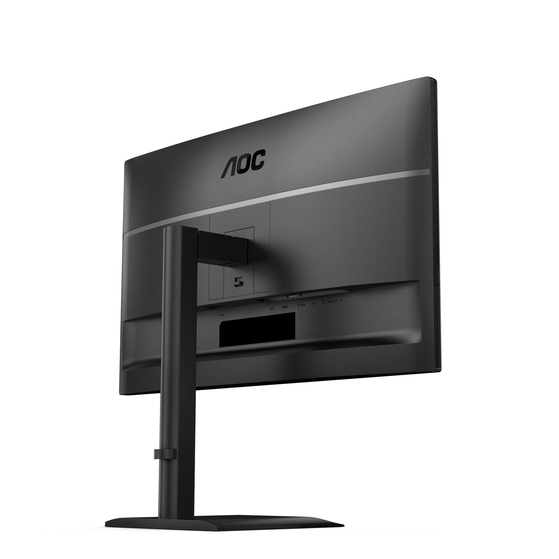 AOC 27E4U – Monitor, 27", IPS, 120 Hz, 300 cd/m², USB-Hub, Integrierte Lautsprecher, VESA 100 × 100, Schwarz