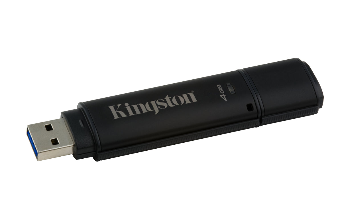 Kingston Technology Kingston DataTraveler 4000G2 – 4 GB, USB 3.2 Gen 1, 256-Bit AES, FIPS 140-2, Passwortschutz, IPX8