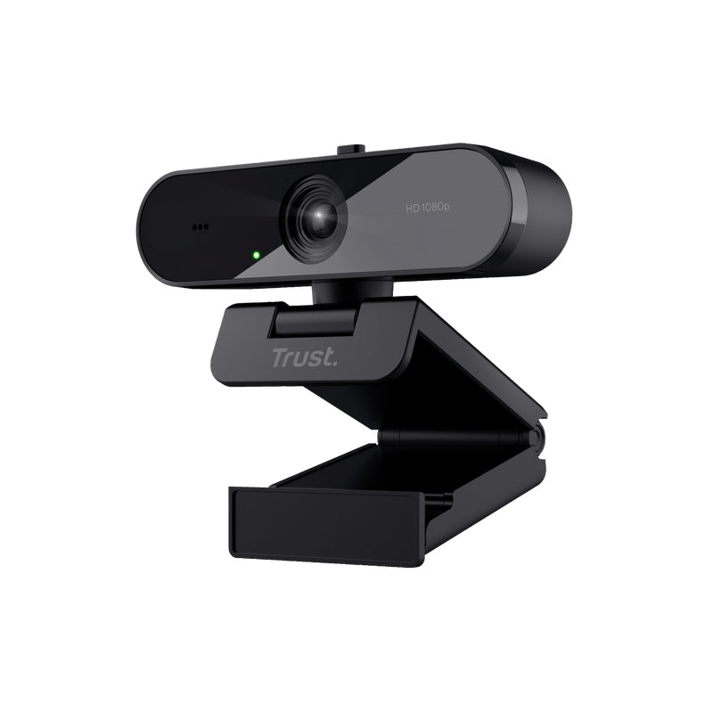 Trust TW-200 Webcam – Full HD 1080p, 30 fps, Autofokus, USB-A – Schwarz