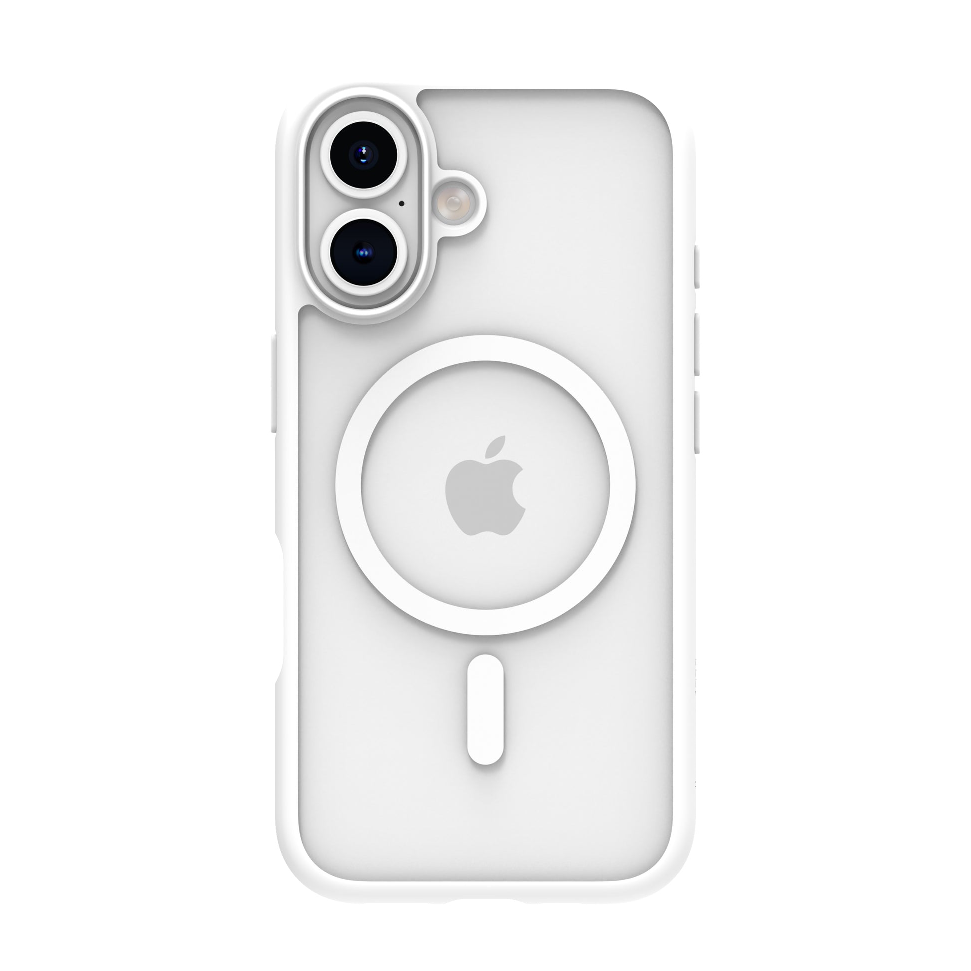 dbramante1928 Grenen Backcover – für Apple iPhone 16, MagSafe, Kunststoff, Weiss, bis 2 m sturzsicher