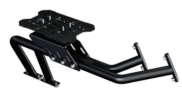 Oplite 101266 – Höhenverstellbarer Tisch, 89,5 × 22 cm, Stahl, Schwarz, für R8 FURY Chassis/Cockpit