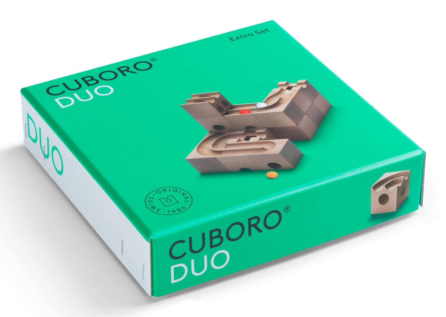 Cuboro DUO Murmelbahn – 21-teilig – ab 8 Jahren – Buche