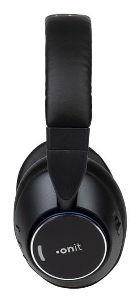 ONIT Over-Ear Kopfhörer – Bluetooth, ANC, Mikrofon, USB-C – Schwarz – bis 25 h