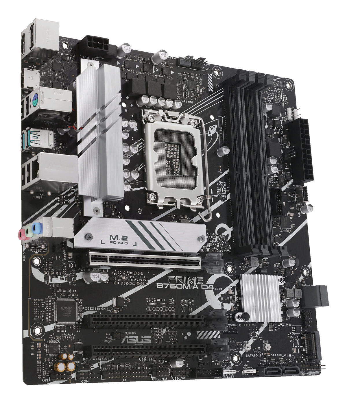 ASUS PRIME B760M-A D4-CSM – Mainboard – LGA 1700, Intel B760, mATX, DDR4