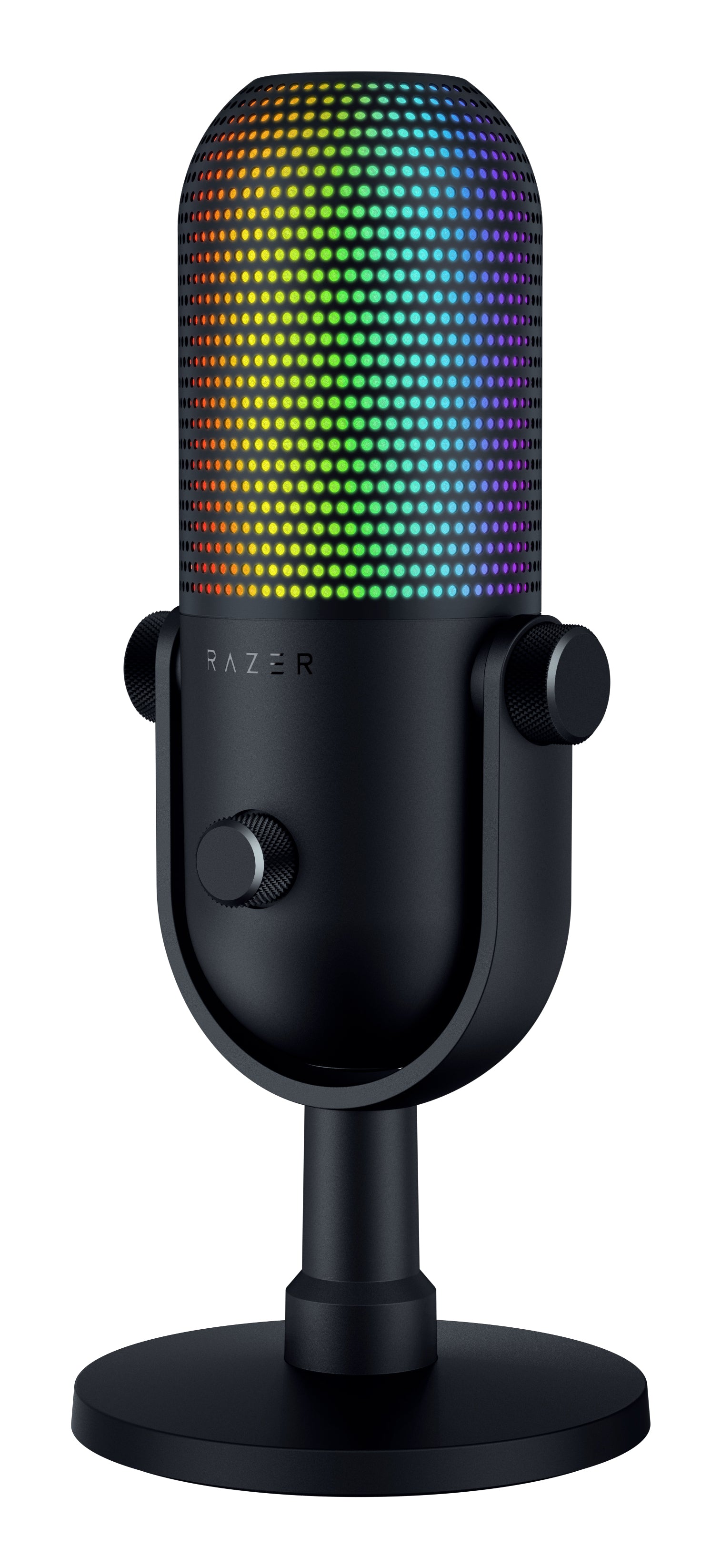 Razer Seiren V3 Chroma Tischmikrofon – USB-C, Kabelgebunden, Superniere, 24 Bit/96 kHz, Schwarz