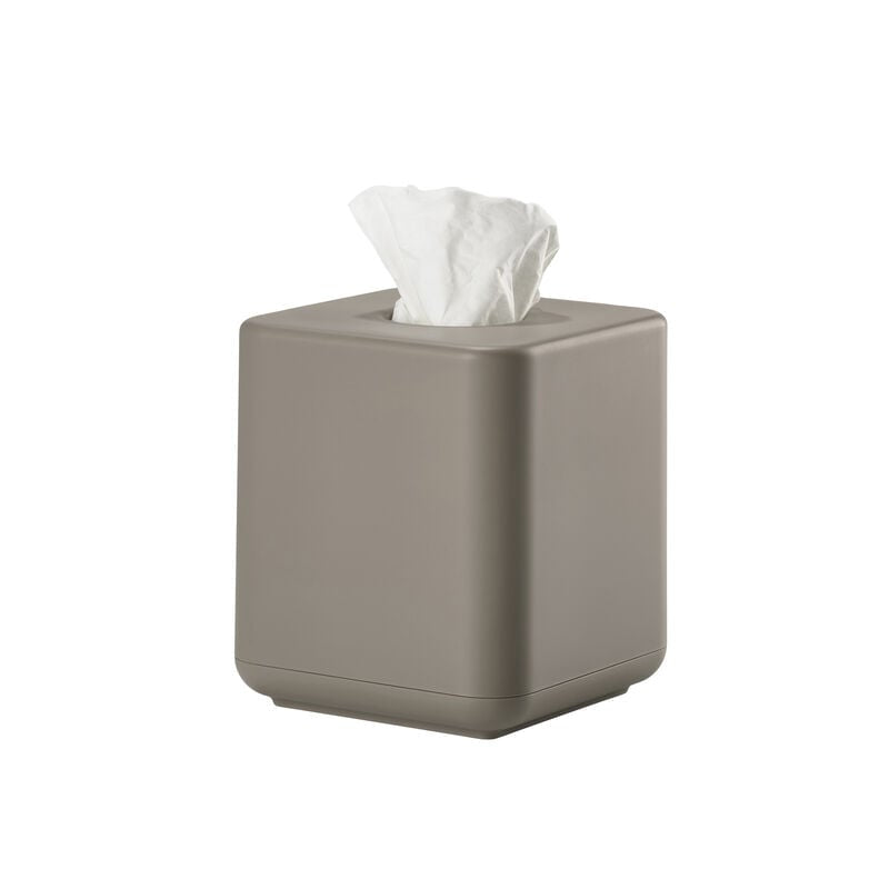 Zone Denmark Kosmetiktuchbox Ume – 13×13×15,1 cm, ABS, Taupe