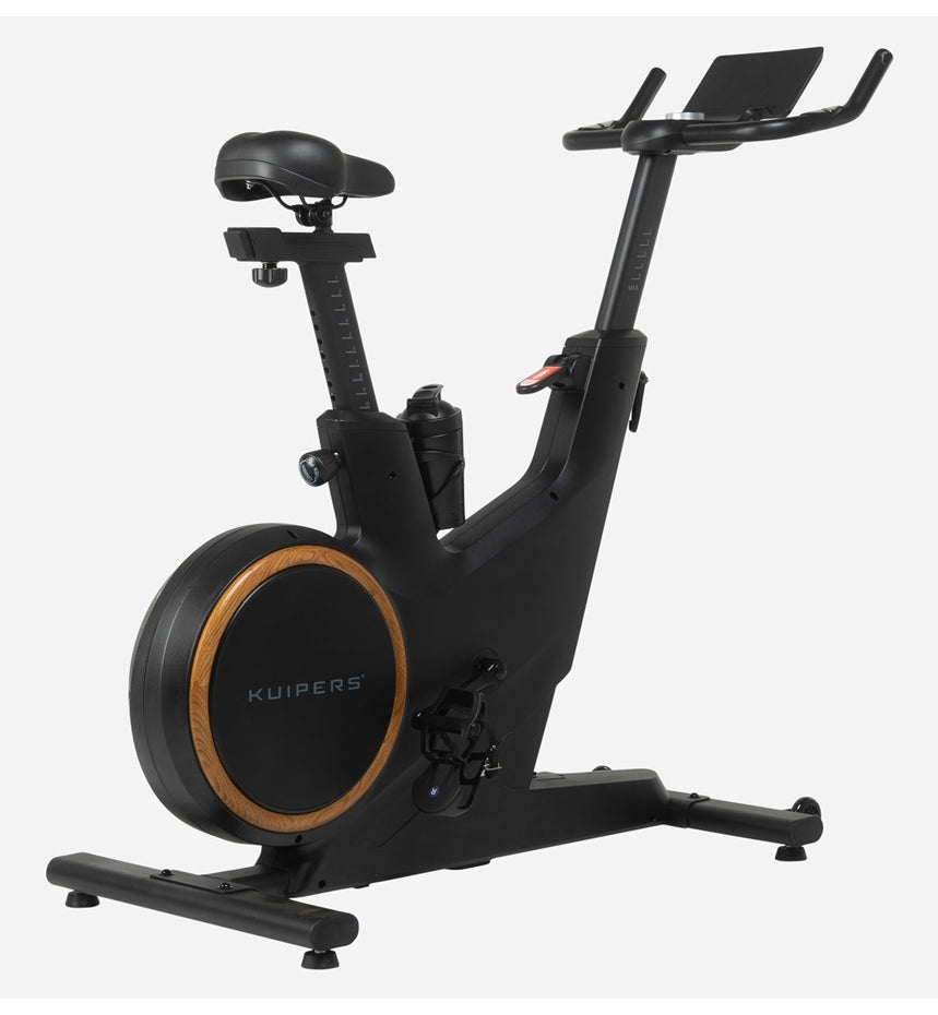 Kuipers Roller-Fahrrad-Trainer S3, 16 kg Schwungmasse, 150 kg Belastbarkeit – Schwarz