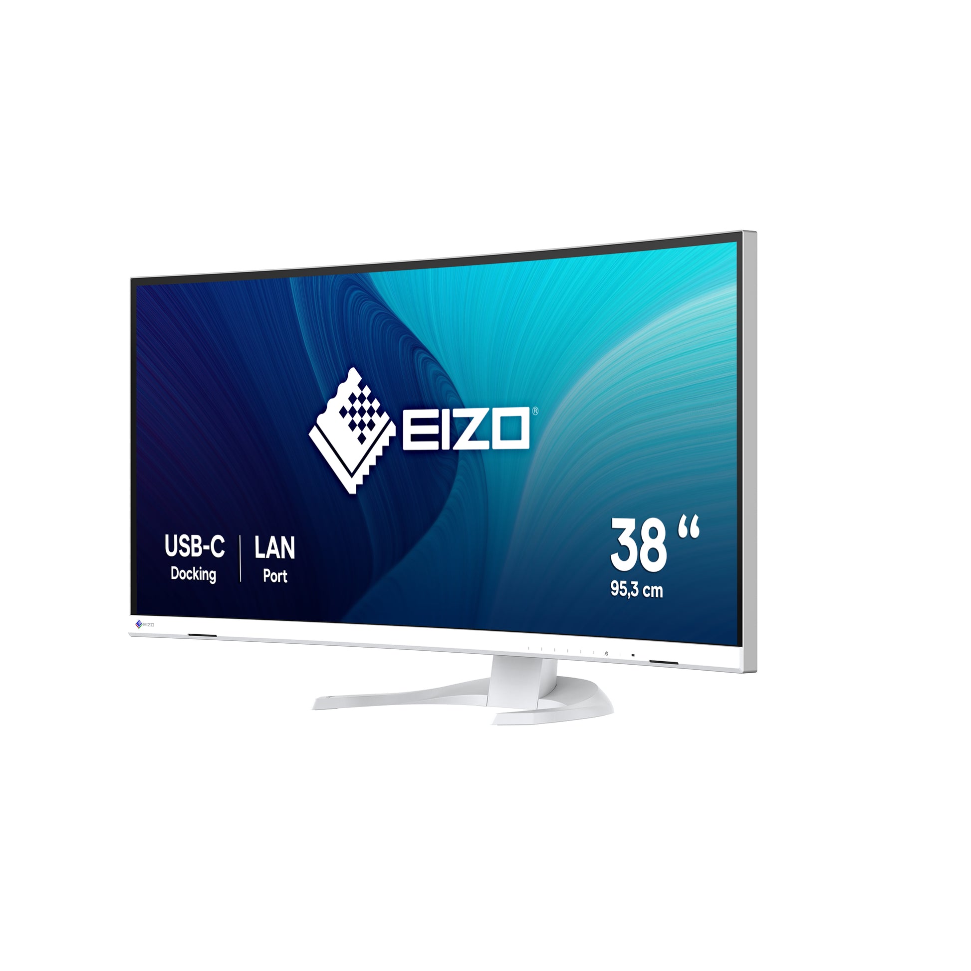 EIZO EV3851X – 37,5" Curved, 3840 × 1600 (UWQHD+), IPS, USB-C 94 W, KVM, LAN