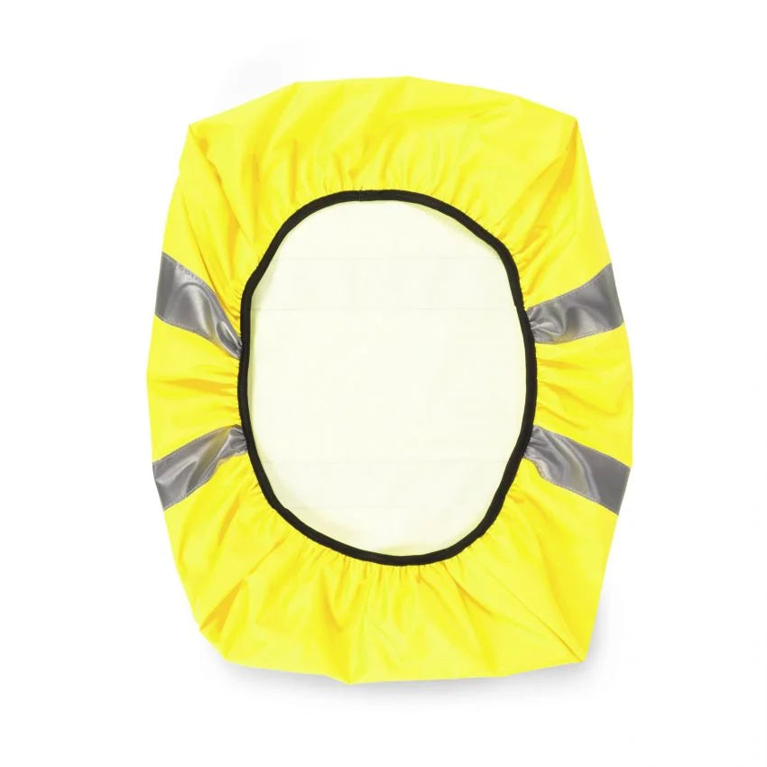 DICOTA Rucksack-Regenschutz – reflektierend, wasserfest – für Rucksäcke bis 360×520×260 mm – 38 l – Orange