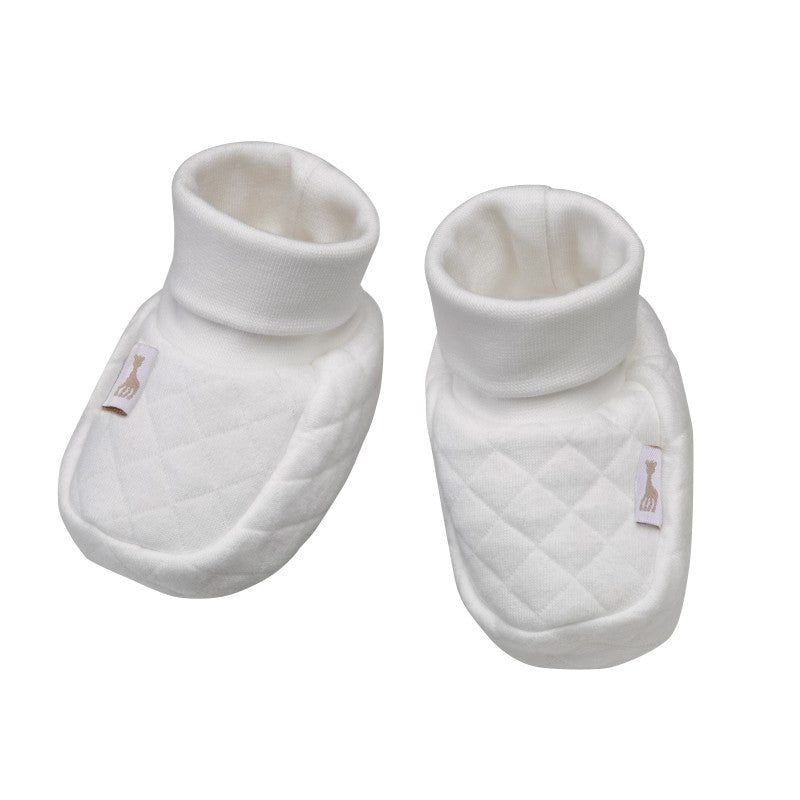 Sophie la girafe Geburtsset – Weiss, Bio Baumwolle