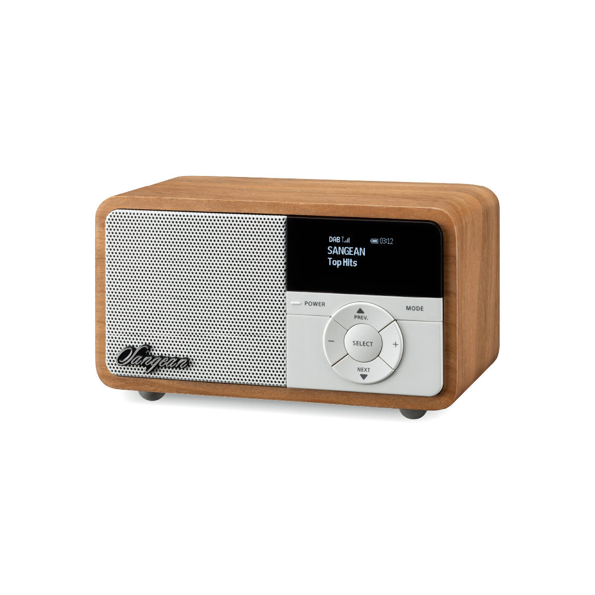 Sangean DDR-7X – DAB+/UKW-Tischradio, Bluetooth – Holz