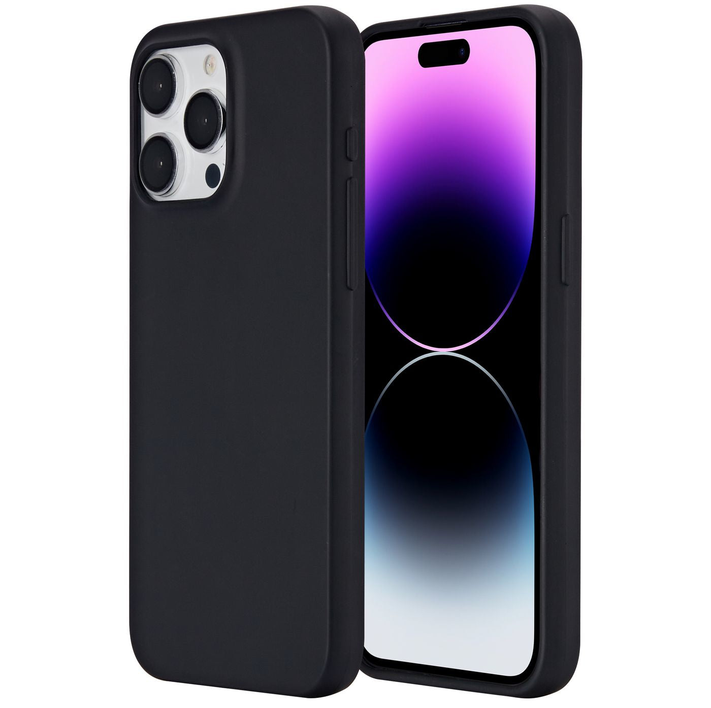 eSTUFF INFINITE VIENNA (GRS) Backcover – für Apple iPhone 15 Pro Max, TPU, schwarz