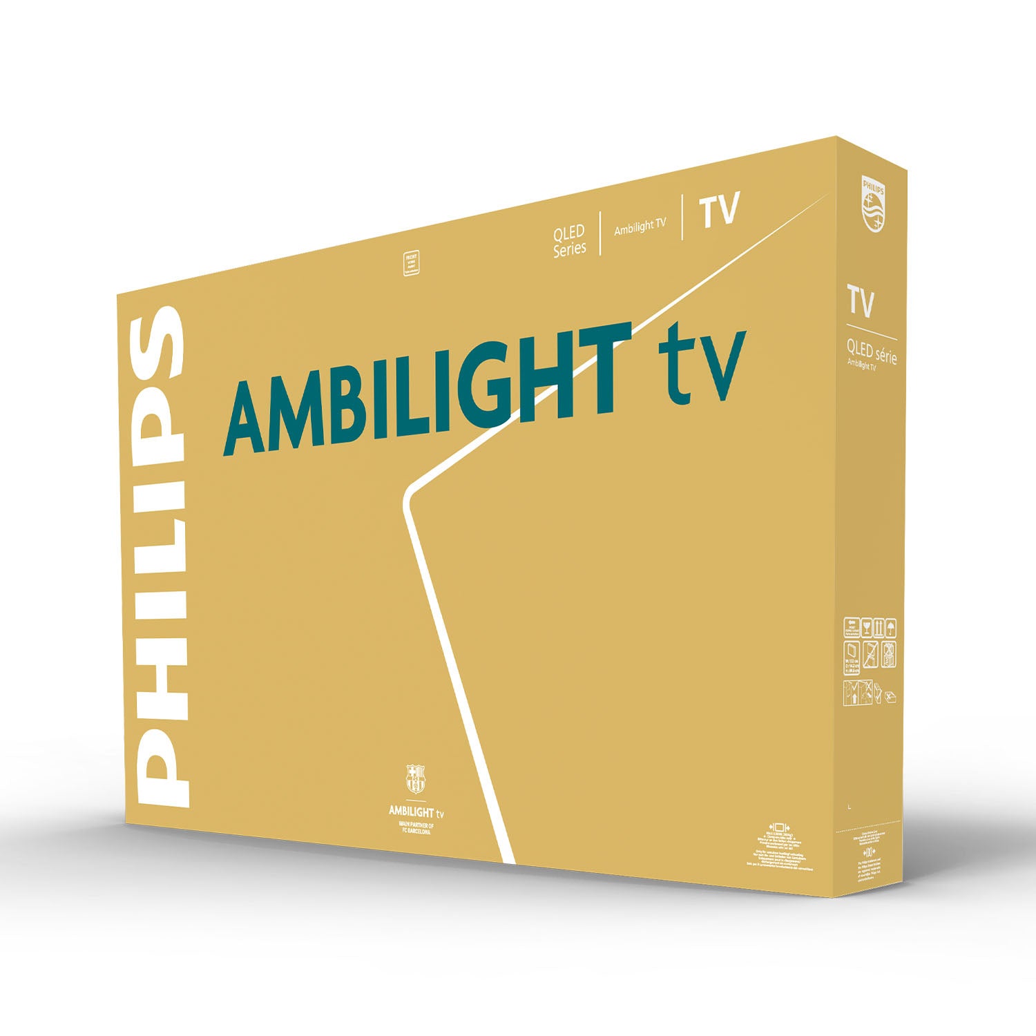 Philips 43PUS8500/12 – 43" QLED UHD 4K, Titan OS, Ambilight (2025)