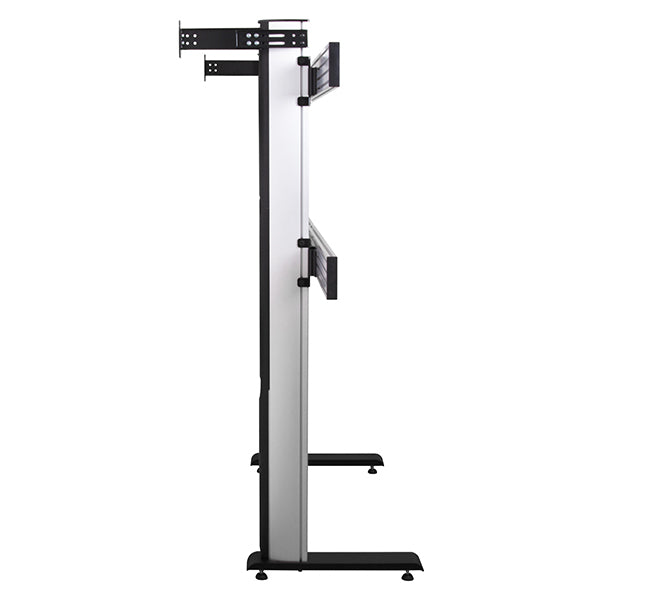 B-Tech Spezialhalterung/Montageset – VESA 214–707×120 – Schwarz
