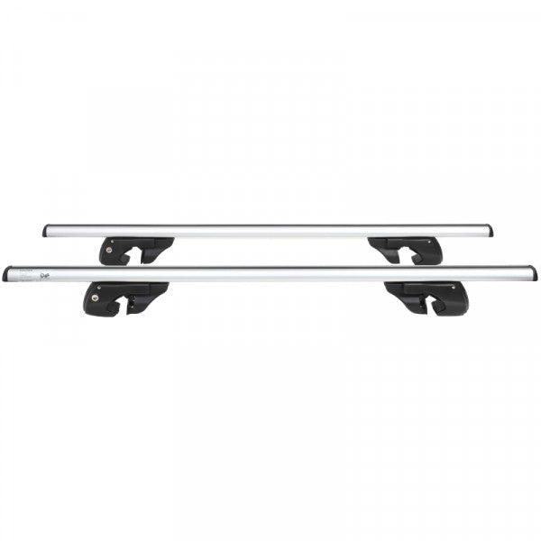 Fischer Fahrradträger (Relingmontage) – für Dachreling – bis 90 kg, 135 cm – Aluminium – 2 Stk.