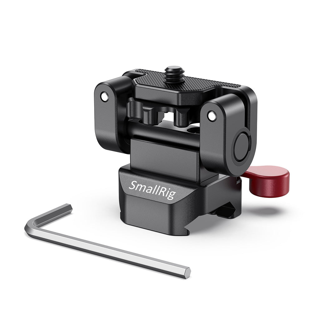 SmallRig 2100B Monitor-Halterung – NATO-Klemme, 1,5 kg Traglast – für universelle DSLR-Monitore – Schwarz