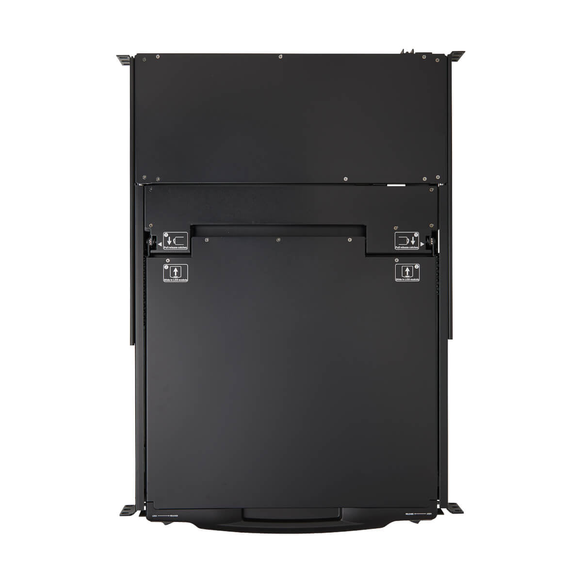 Tripp Lite B030-DP08-17D – 17" Rack-LCD-Konsole – 1920 × 1080, 8-Port KVM, USB 2.0-Hub – 1U