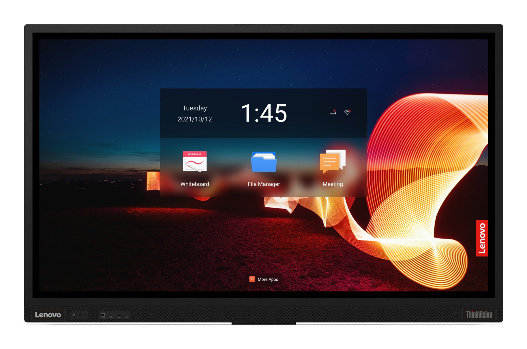 Lenovo ThinkVision T65 – 65" 4K Ultra HD Signage-Display, 400 cd/m², Android