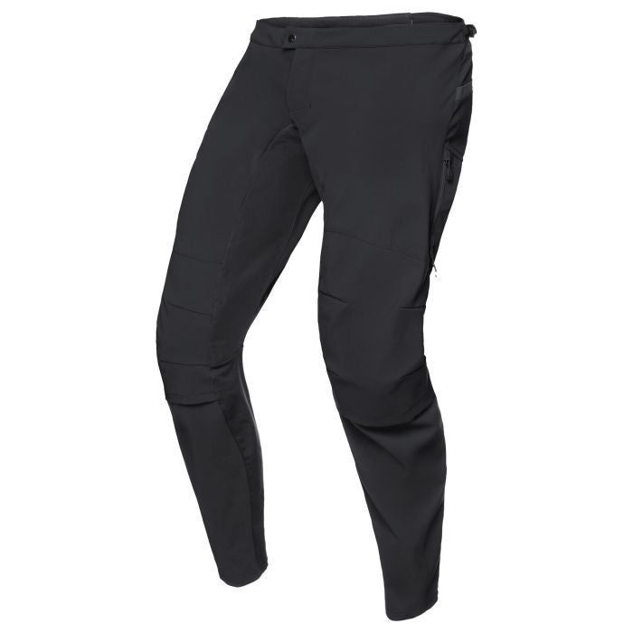 VAUDE Softshellhose Qimsa Pro – M – Schwarz, Softshell (recycelt), winddicht, wasserabweisend, reflektierend