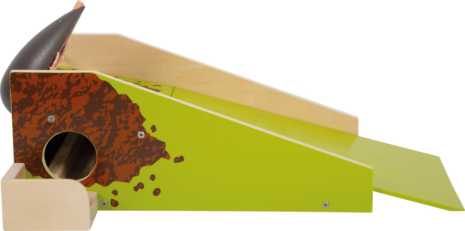 Small foot Minigolf-Set Maulwurf – 1 Stück – ab 3 Jahren – Filz, Metall, Holz – mehrfarbig