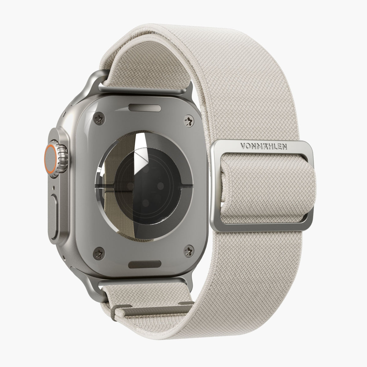 Vonmählen Classic Nylon Loop – Creme, für Apple Watch