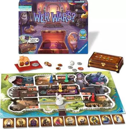 Ravensburger Wer war's? Refresh – Lernspiel, 2–4 Spieler, ab 6 Jahren, 45 Min., DE