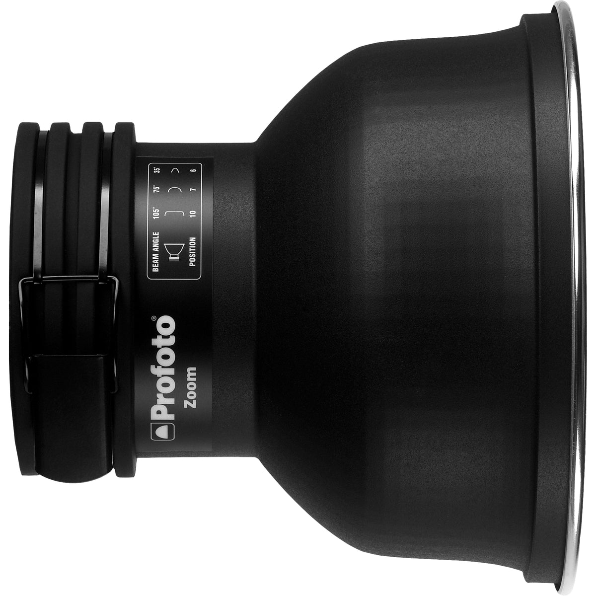 Profoto Zoom-Reflektor – rund – Schwarz/Silber