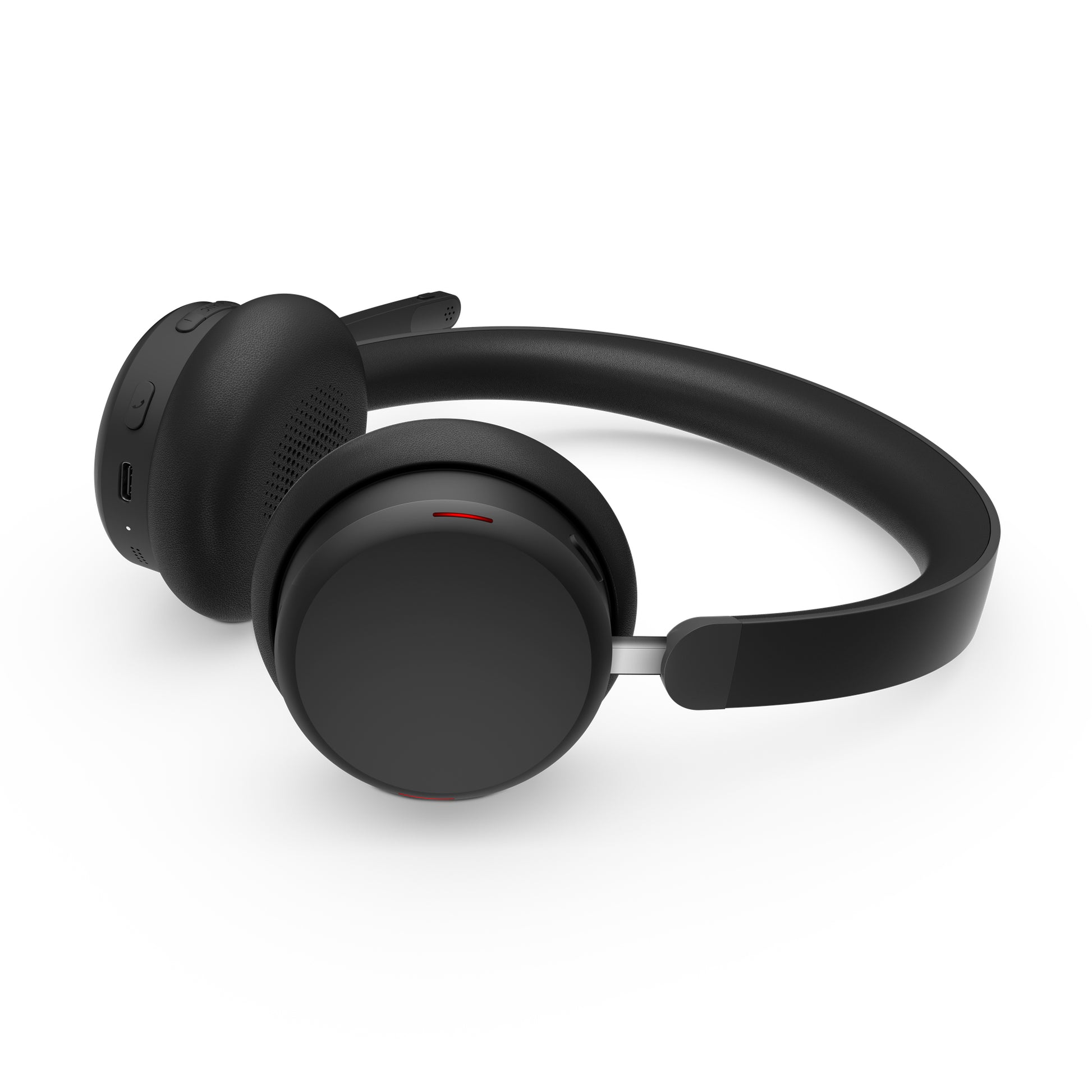 Lenovo 6550 – Duo Headset – Bluetooth, USB‑A – ANC – Schwarz – für Microsoft Teams – bis 60 h
