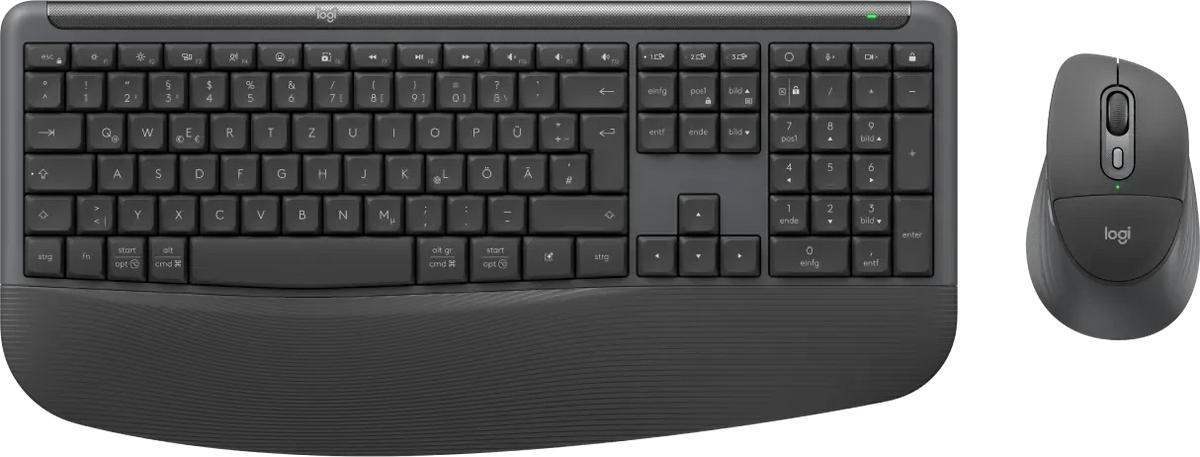 Logitech MK880 For Business – Keyboard – QWERTZ (CH) – Graphite