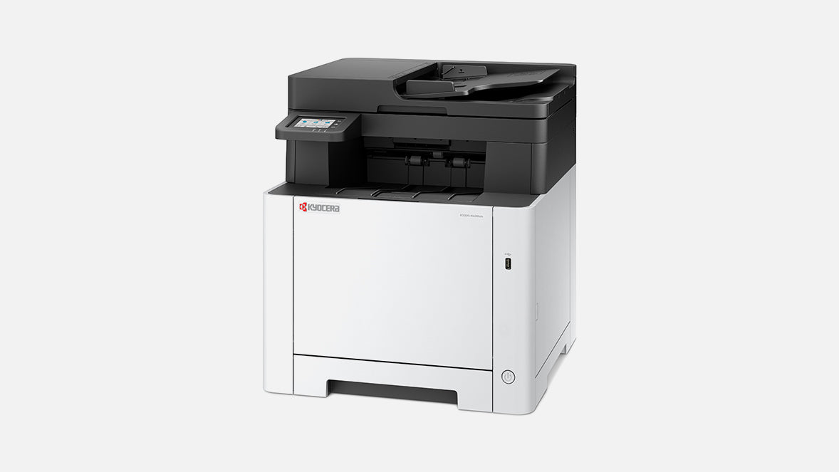 Kyocera ECOSYS MA2101CFX – Farbiges Laser-MFP A4, 4-in-1 – USB/LAN – Duplex, ADF – 21 ppm S/W, 21 ppm Farbe