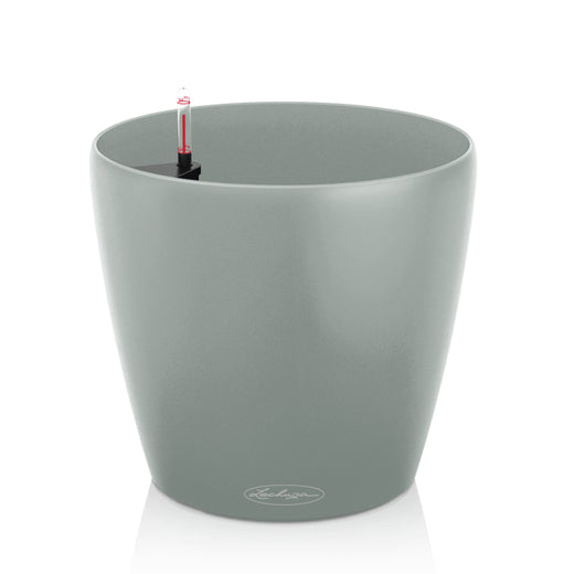 LECHUZA CLASSICO Eco 35 Topfpflanzer – 17 l – Kunststoff, hellgrau