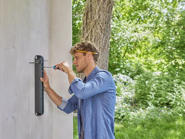 Gardena combisystem Geräteleiste 575 mm – Grau/Türkis, Kunststoff, B 575 × H 117 × T 245 mm, für Universal