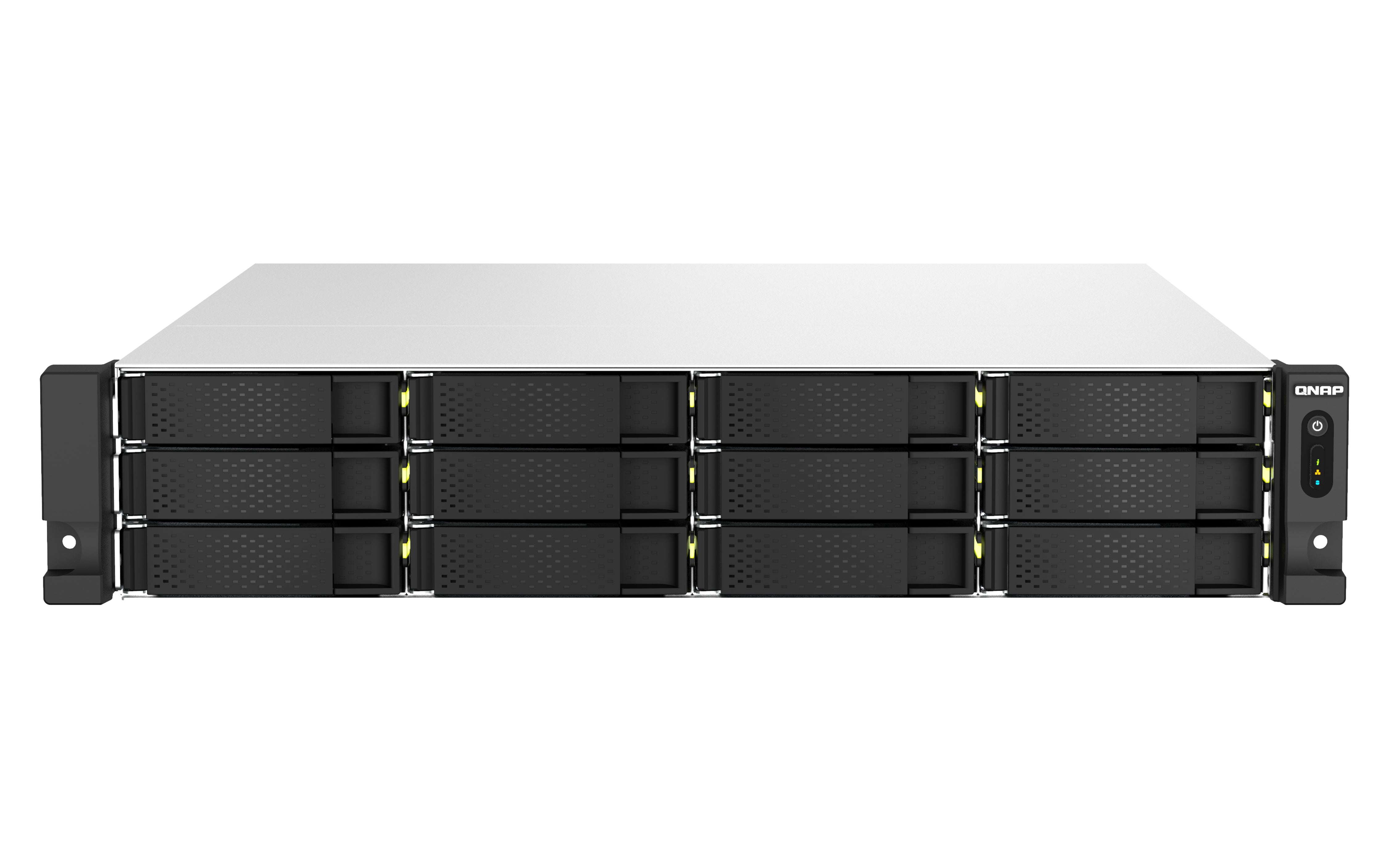QNAP TS-h1887XU-RP – 18-Bay 2U Rack-NAS, Intel Xeon E-2334, 16 GB ECC DDR4